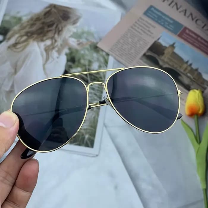 Nouvelles lunettes de soleil classiques pour hommes, monture en métal aviateur, lunettes de sport d'