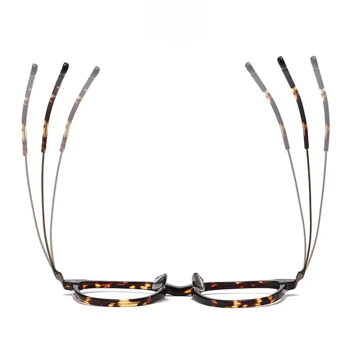 F.DRACON nouveau cadre de lunettes en titane rétro carré hommes et femmes cadre de lunettes plaque o