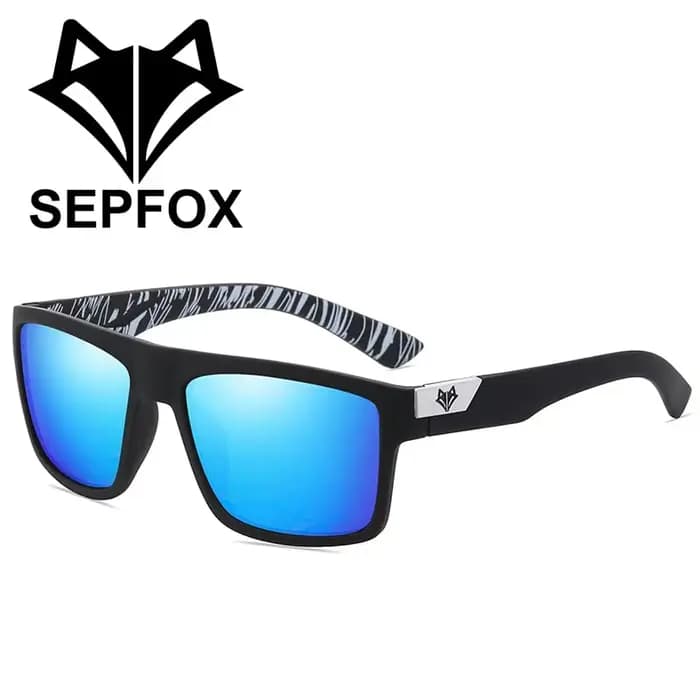 SEPFOX hommes lunettes de soleil de pêche polarisées Sports de plein air randonnée conduite course