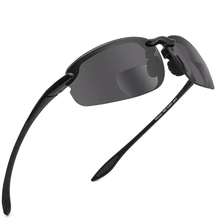 MAXJULI Lunettes de soleil bifocales pour femmes et hommes, monture TR90 ultra légère et protection