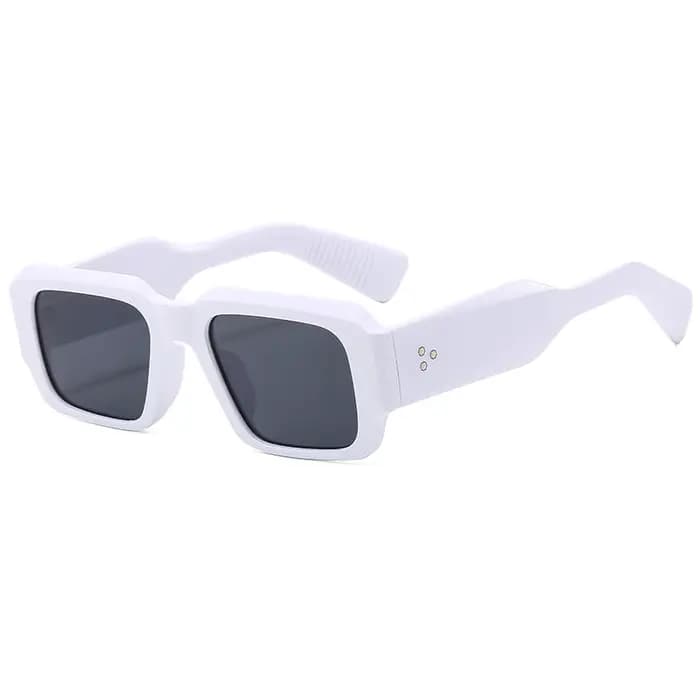 Nouveau rétro Mi Nail carré minimaliste résistant aux UV lunettes de soleil populaire INS personnalisé mode lunettes de soleil femme