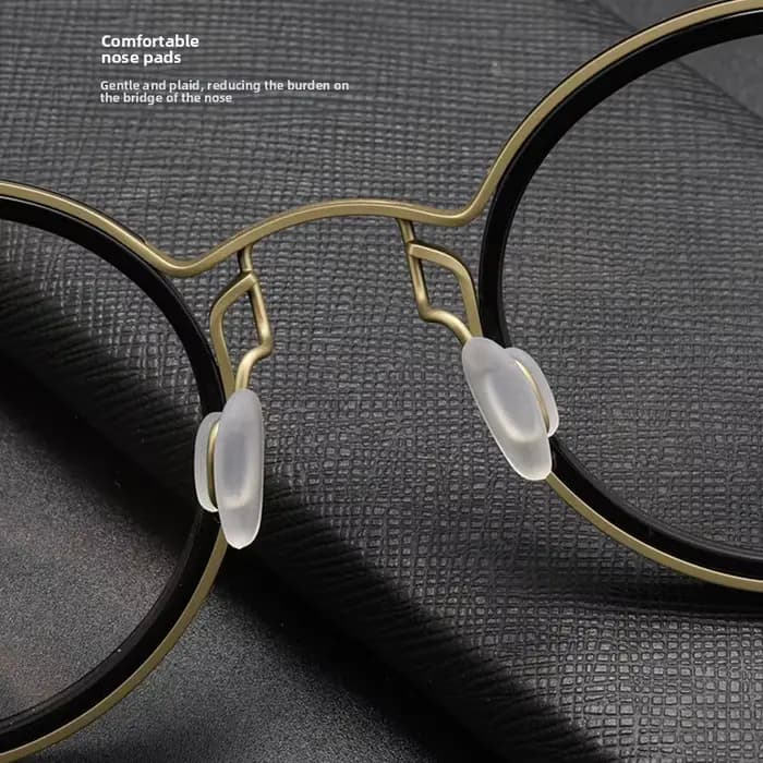 Monture de lunettes ronde classique pour hommes