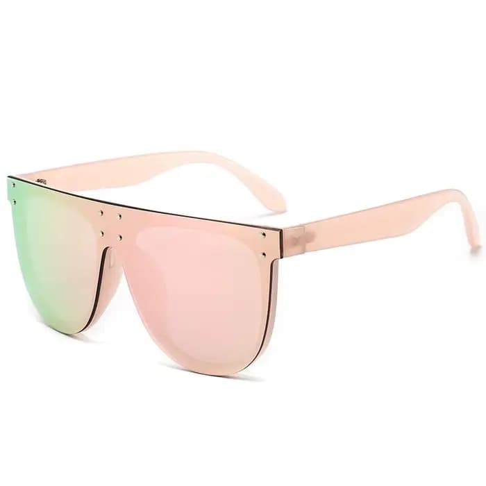 Lunettes de soleil miroir argentées pour hommes, lunettes de soleil vintage, nuances carrées respira