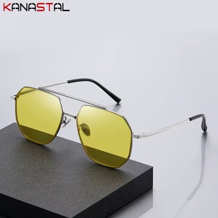 Hommes Vision nocturne lunettes de soleil UV400