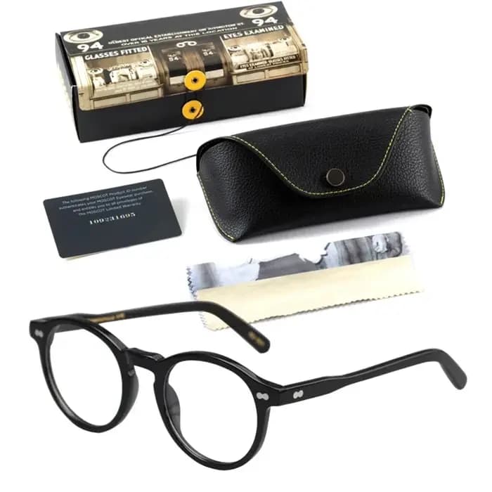 Johnny Depp lunettes rondes cadre homme Lemtosh
