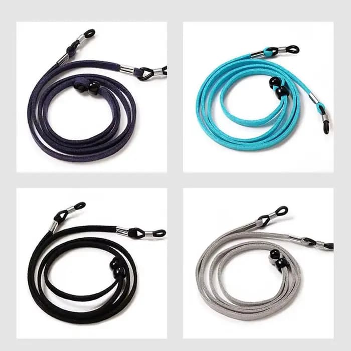 Cordon de maintien pour lunettes de lecture colorées