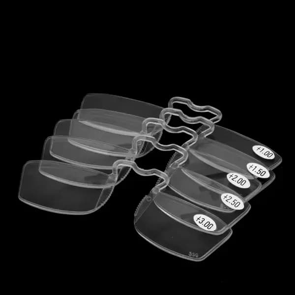 5 pièces!!! Clara Vida – lunettes de lecture à Clip, miroir plus ancien, pince-nez, Mini petites lun