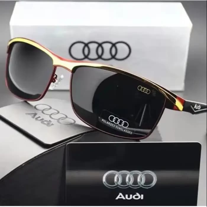 2025 Mode Nouvelles lunettes de soleil Audi pour hommes et femmes UV400 Lunettes de soleil polarisée
