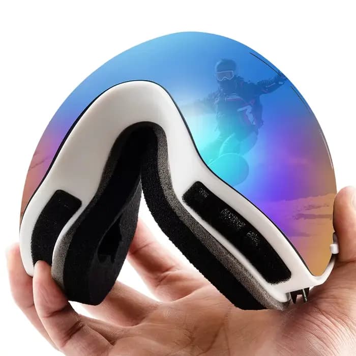 ELAX marque Double couches Anti-buée lunettes de Ski motoneige masque de Ski