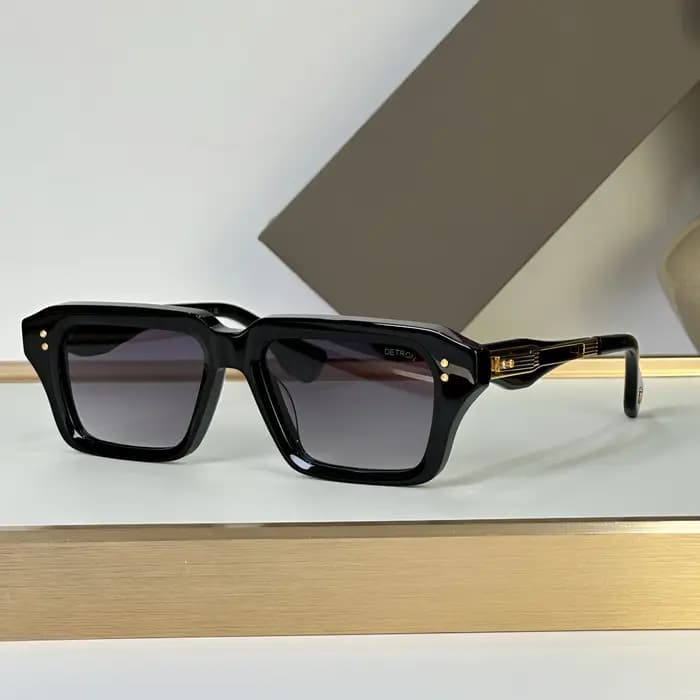 ADITA DETRON 459S TAILLE 52-17-14 Lunettes de soleil de haute qualité pour hommes Style titane Design tendance