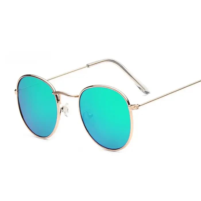 Vintage petites lunettes De Soleil rondes femme classique rétro marque Design lunettes De Soleil mâl