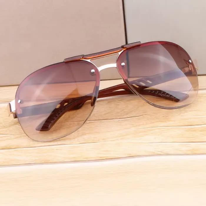 Lunettes de soleil classiques à verres dégradés pour hommes et femmes