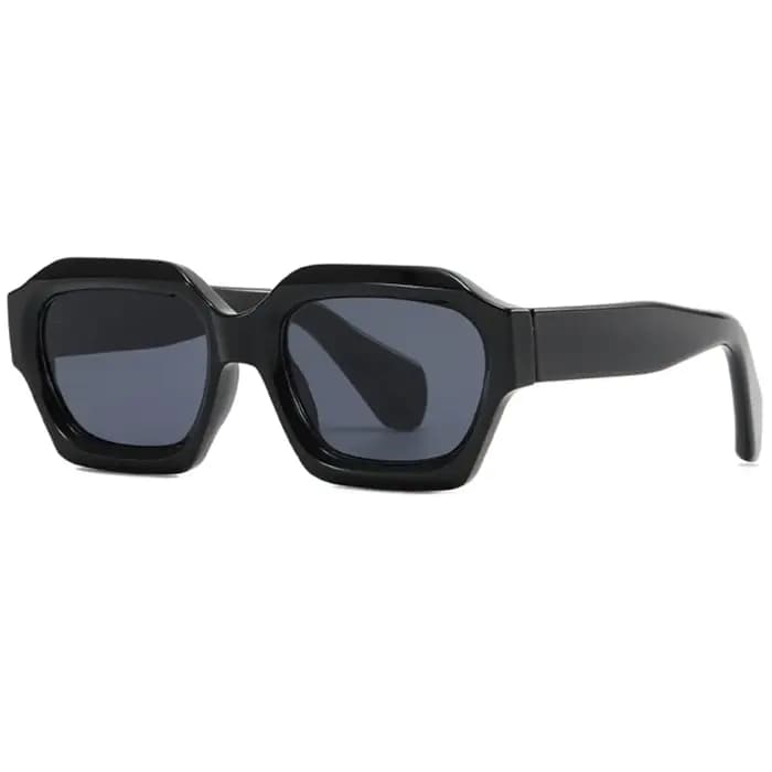 SHEEN KELLY lunettes de soleil rétro Hexagonal épais hommes femmes à la mode surdimensionné carré