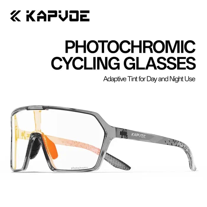 Lunettes de soleil sport photochromiques KAPVOE pour la randonnée