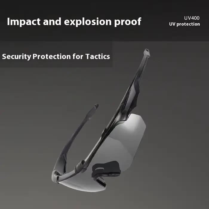 JSJM extérieur militaire 2.0MM lunettes tactiques coupe-vent anti-poussière CS tir UV400