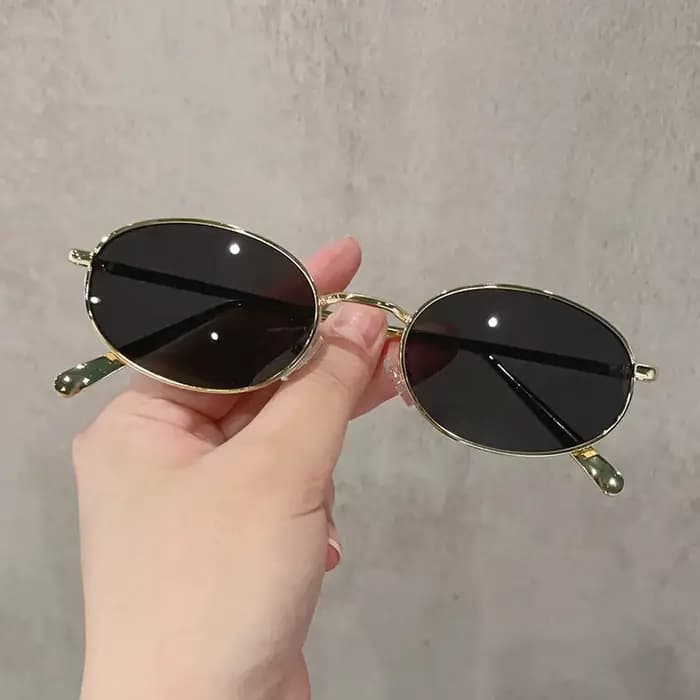 Lunettes de soleil ovales pour femmes et hommes