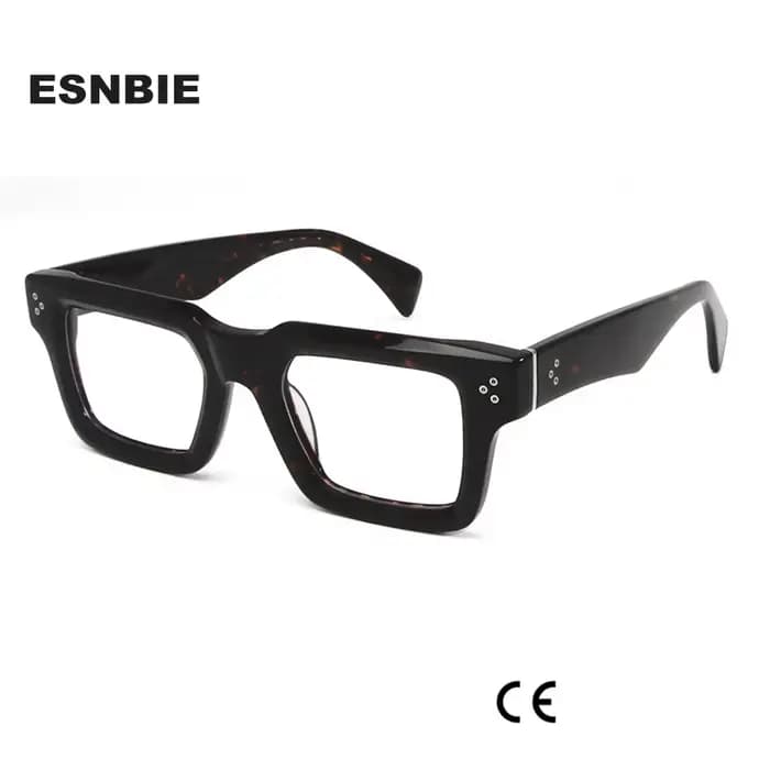 Chimoptics-Lunettes à monture carrée pour hommes et femmes