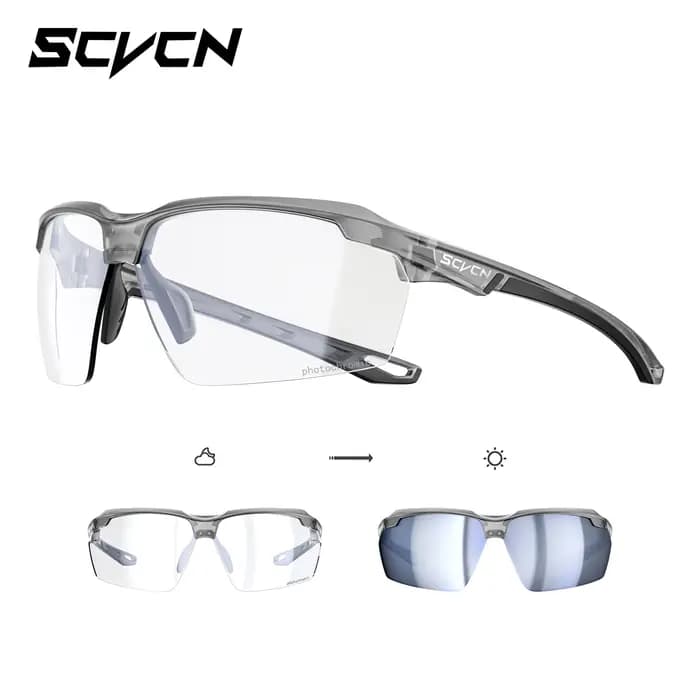 SCVCN lunettes de cyclisme photochromiques UV400 Sports de plein air
