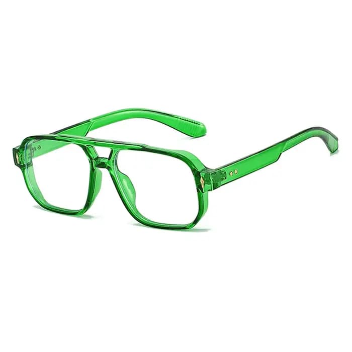 Marque de mode carré femmes hommes lunettes de soleil rétro Rivets