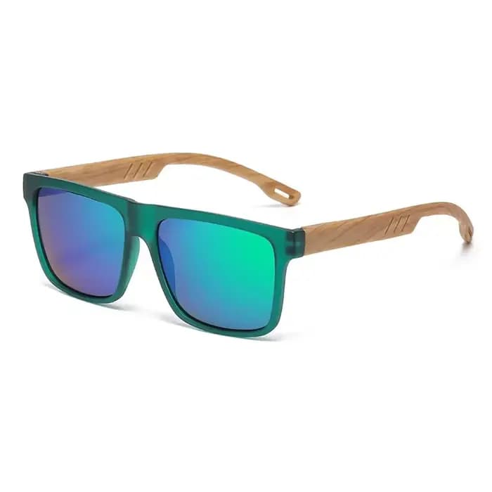 Lunettes de soleil en bois de bambou pour hommes et femmes