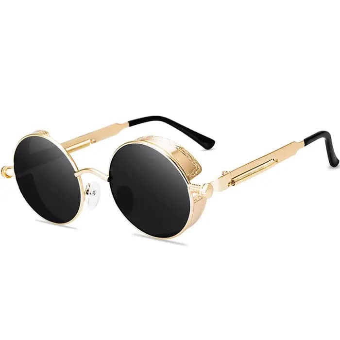 Lunettes de soleil steampunk gothiques classiques pour hommes et femmes
