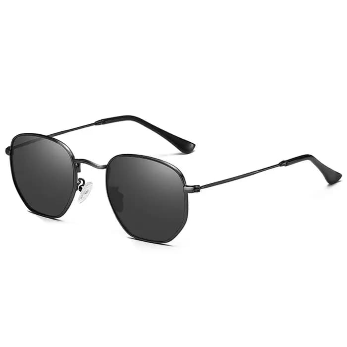 Lunettes de soleil polarisées hexagonales pour hommes et femmes