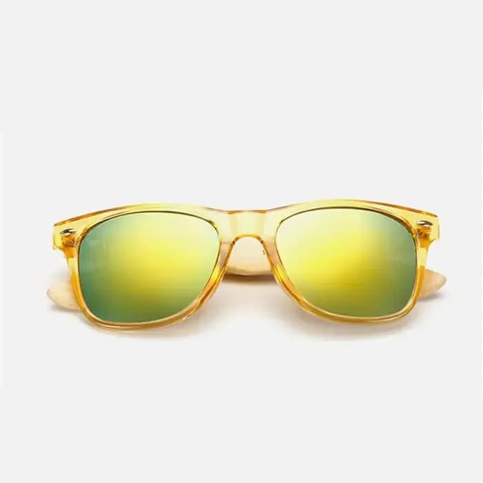 14 couleurs bois lunettes de soleil hommes femmes carré bambou