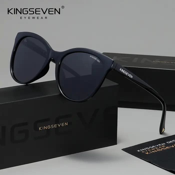 KINGSEVEN Nouvelles Lunettes de Soleil de Luxe pour Femmes