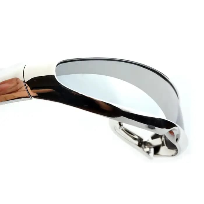 Lunettes de soleil futuristes à visière cyclope étroite pour hommes