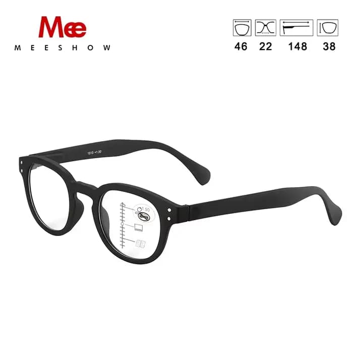 Meeshow lunettes de lecture multifocales marque classique homme rétro lunettes femme française progr
