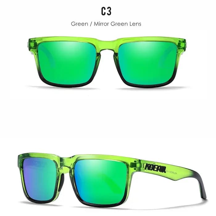 Nouvelles lunettes de soleil carrées pour hommes de la marque KDEAM