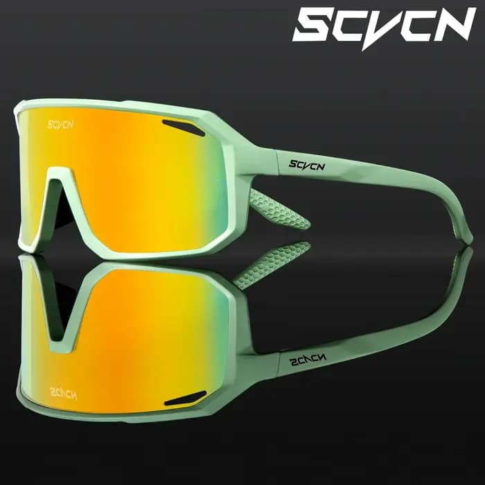 SCVCN lunettes de cyclisme photochromiques lunettes de soleil de cyclisme hommes UV400 lunettes sport vtt lunettes de plein air lunettes de vélo femmes lunettes de soleil