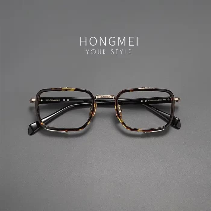 ENTITY montures de lunettes de luxe titaniPrescription hommes