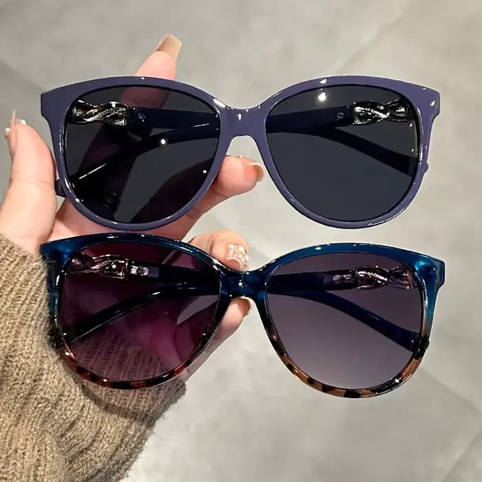 Lunettes de soleil œil de chat pour femmes, rétro papillon, mode alpinisme
