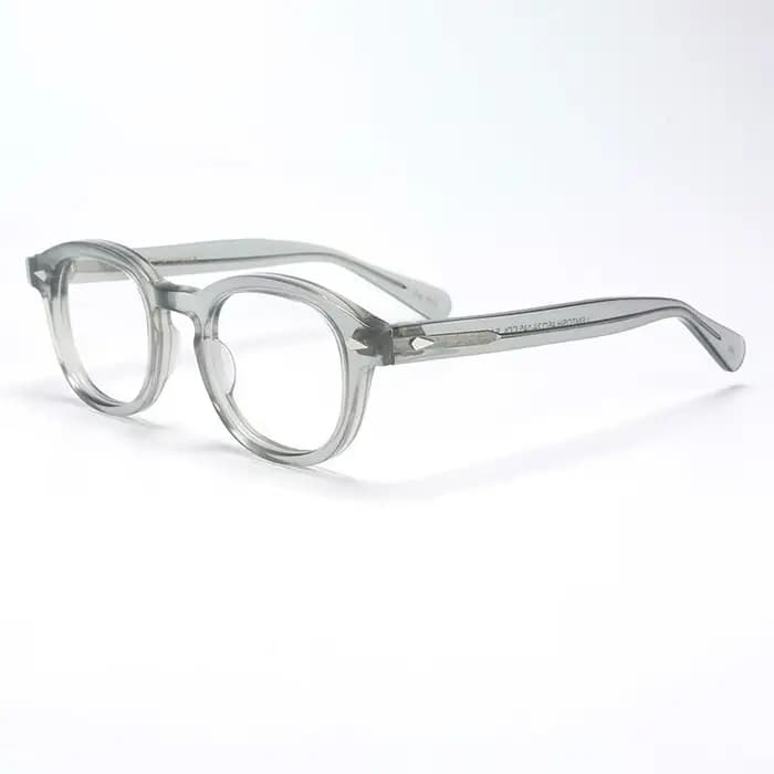 Lunettes Vintage en acétate pour hommes et femmes, monture ronde, Prescription, myopie, optique, rét