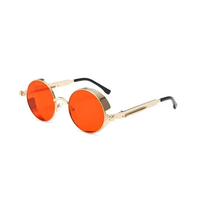Lunettes De soleil Steampunk en métal pour hommes et femmes