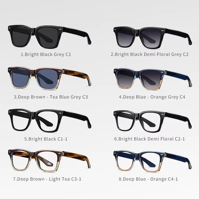 Reven Jate-Lunettes de soleil polarisées pour homme, bonne qualité, protection contre la lumière du