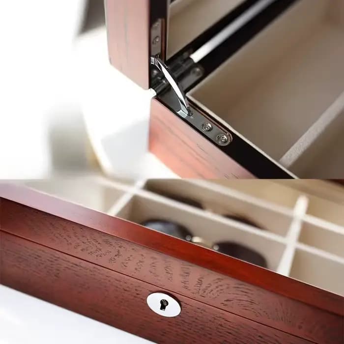 Étui à lunettes en bois