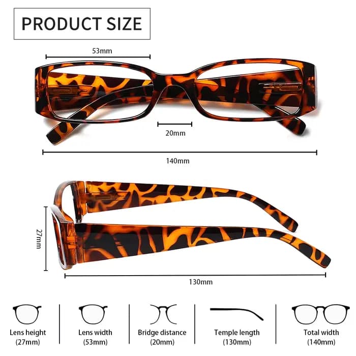Lunettes de lecture sur Prescription à la mode