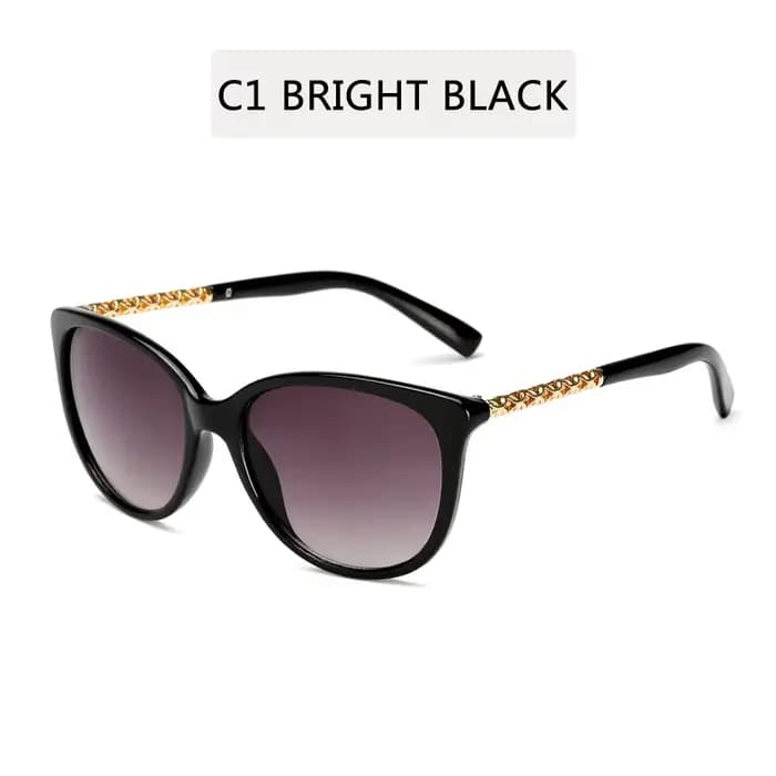Lunettes de soleil surdimensionnées pour femmes, marque de luxe, lunettes de soleil Vintage, grande
