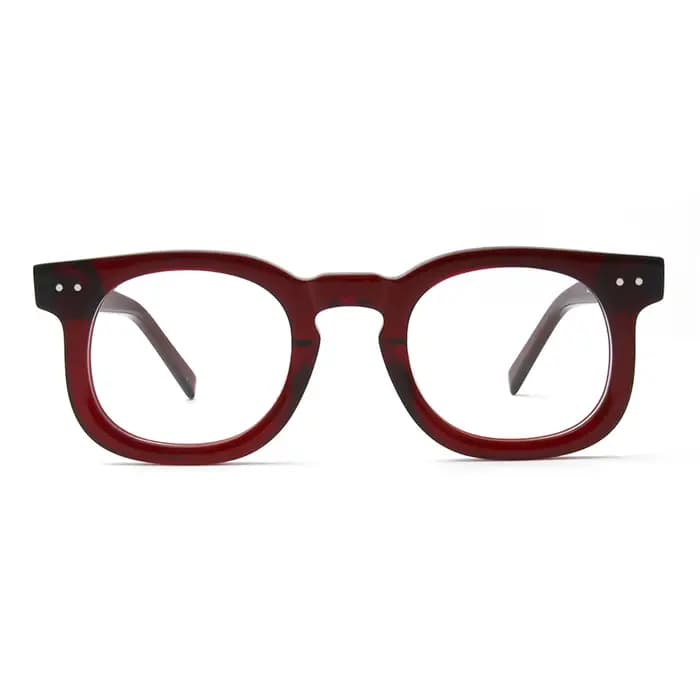 Lunettes en acétate Transparent de qualité supérieure pour femmes