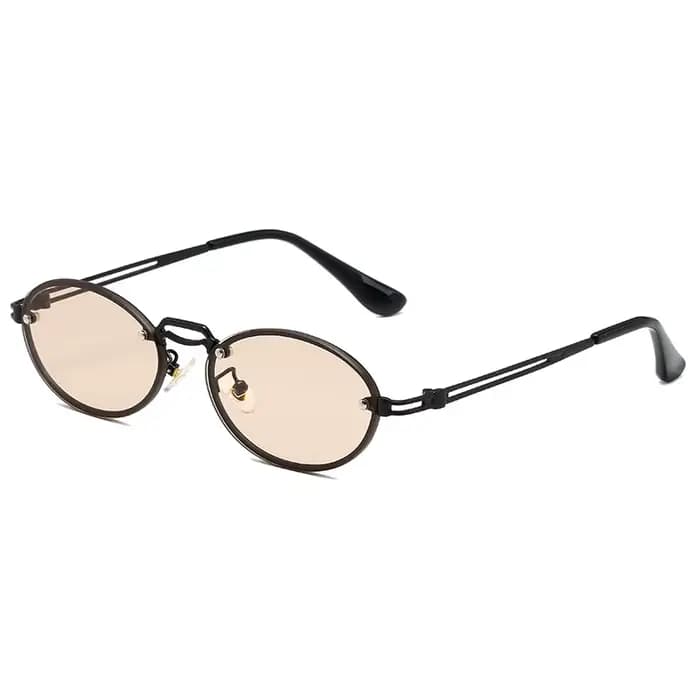 Lunettes de soleil ovales pour hommes et femmes