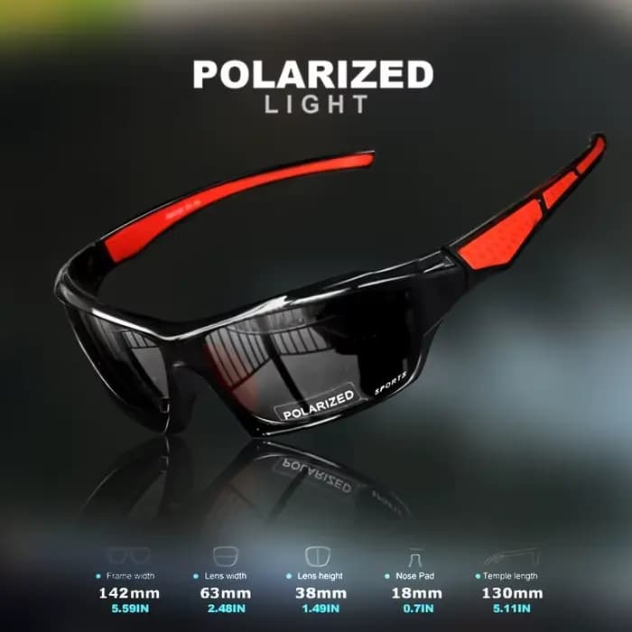 1/3 pièces sport lunettes de soleil polarisées pour hommes léger Vision nocturne