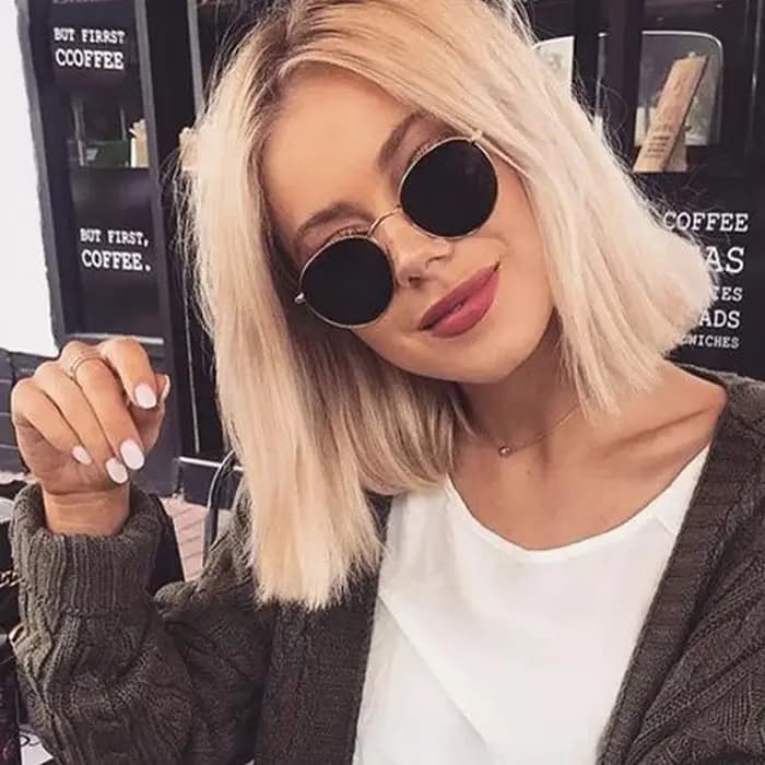 Vintage petites lunettes De Soleil rondes femme classique rétro marque Design lunettes De Soleil mâle miroir mode femme nuances Lunette De Soleil