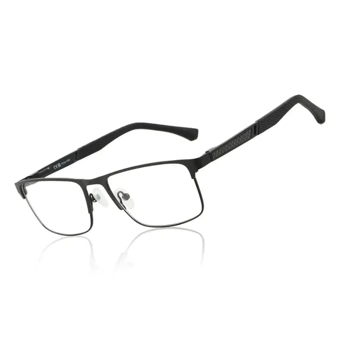 BLUEMOKY mode haute qualité carré moins lunettes de Prescription progressives cadre en Fiber de carbone multifocal