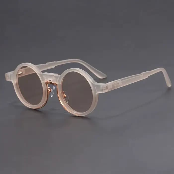 Lunettes de soleil rondes rétro pour femmes et hommes