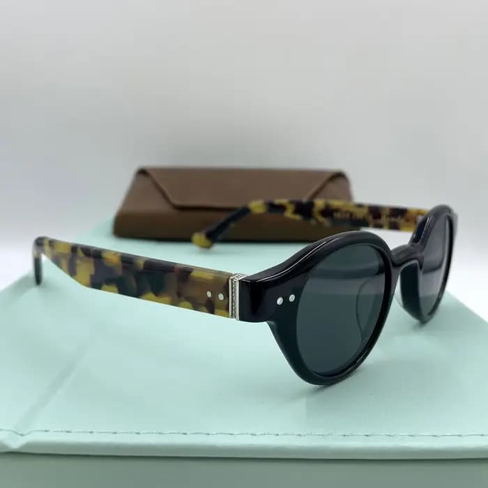 Lunettes de soleil rondes en acétate faites à la main pour hommes et femmes