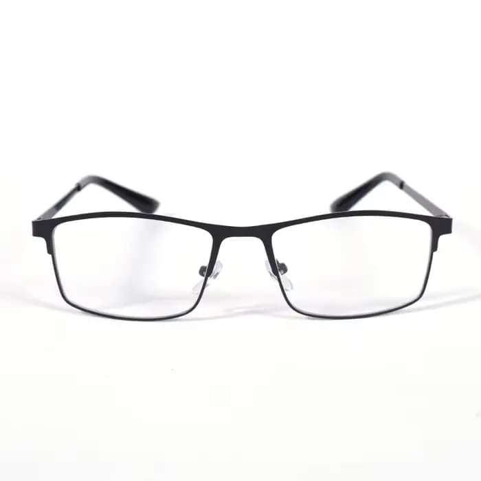 Lunettes de lecture professionnelles à monture noire pour hommes