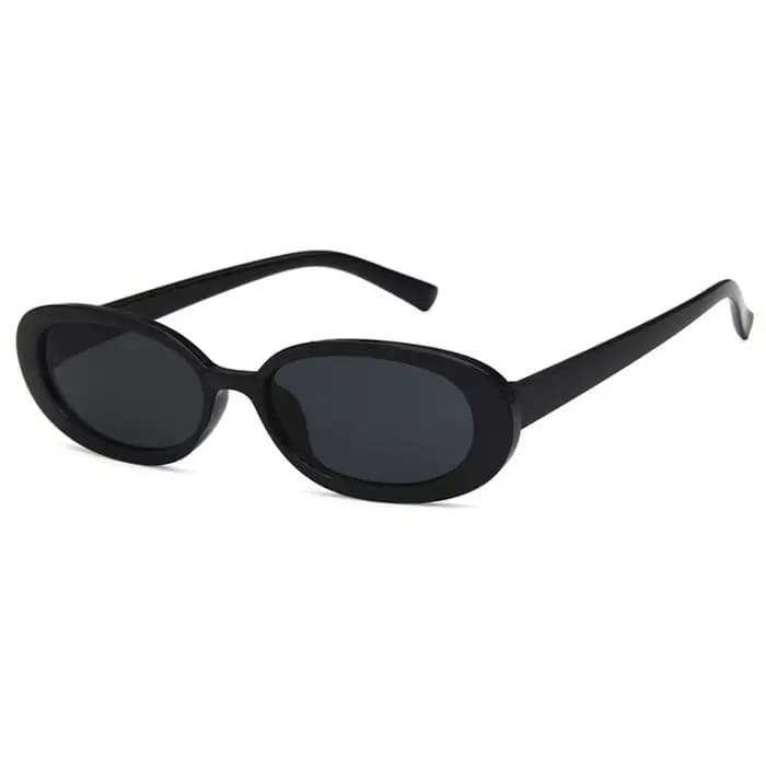Lunettes de soleil ovales rétro roses pour femmes, lunettes de soleil de cyclisme, UV400, rétro, mar