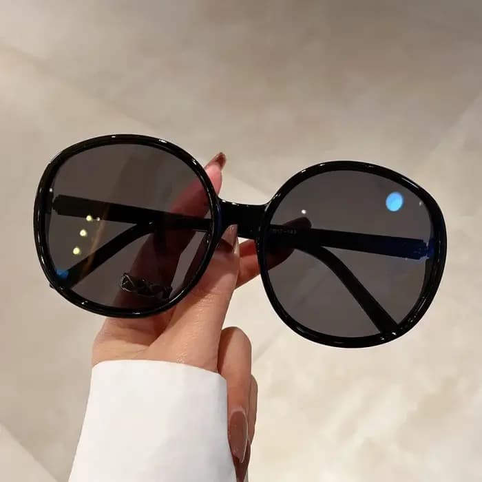 Lunettes de soleil rondes de créateur de marque de luxe pour femmes et hommes, lunettes de soleil vintage à la mode, lunettes de soleil ChimPunk Respzed Big Frame Shades, UV400
